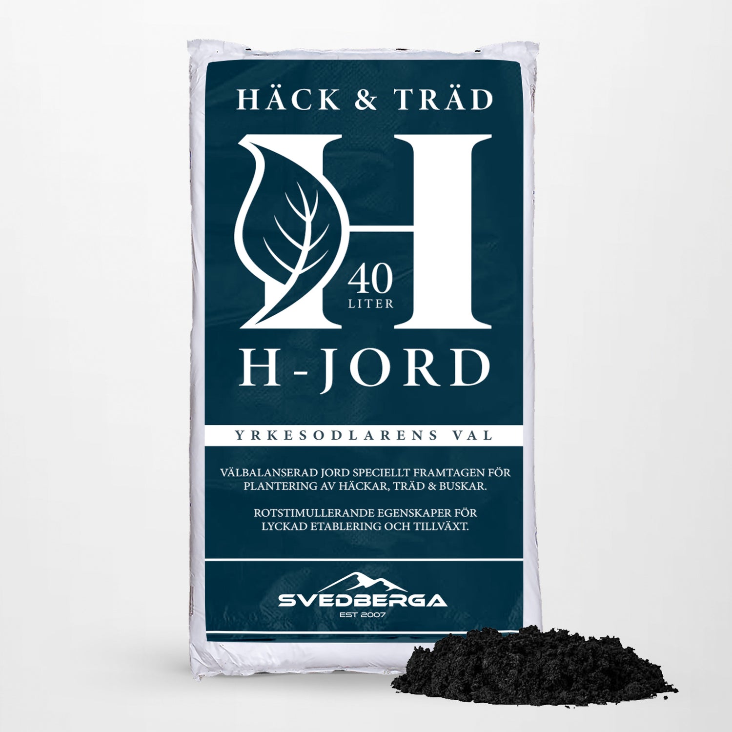 H-jord Häckplanteringsjord — Helpall 45 st à 40 L (1 800 L)